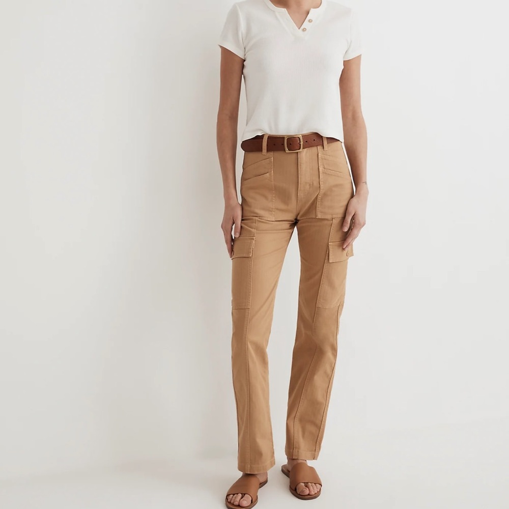 Madewell The Garment-Dyed '90s Straight Cargo Pant size 30 - NEVER WORN